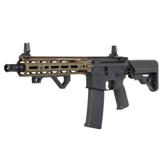 Specna Arms SA-P27 Prime™ Airsoft Tüfeği Daniel Defense® RIS III 10.5” Kestrel™ ETU Fırçasız Motor – Chaos Bronz