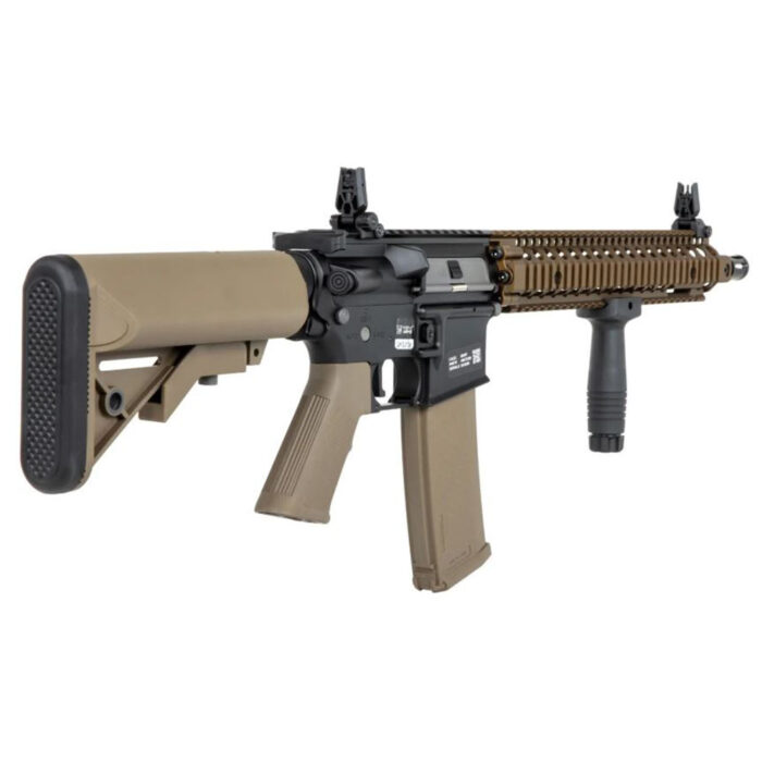 Specna Arms MK18 SA-P26 Prime™ Airsoft Tüfeği Daniel Defense® Kestrel™ ETU Fırçasız Motor – Chaos Bronze