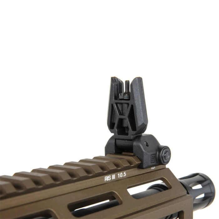 Specna Arms SA-P27 Prime™ Airsoft Tüfeği Daniel Defense® RIS III 10.5” Kestrel™ ETU Fırçasız Motor – Chaos Bronz