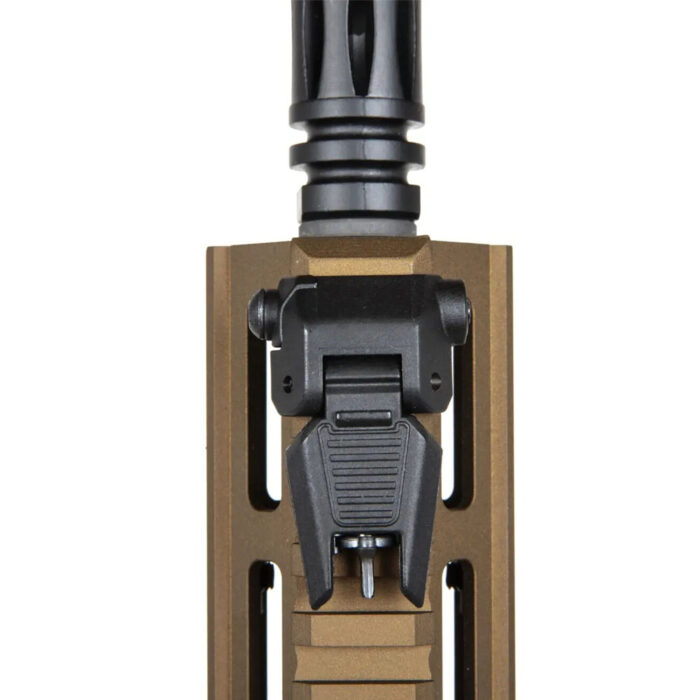 Specna Arms SA-P27 Prime™ Airsoft Tüfeği Daniel Defense® RIS III 10.5” Kestrel™ ETU Fırçasız Motor – Chaos Bronz