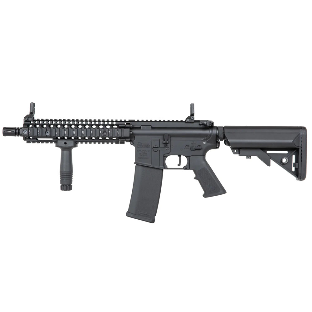 Specna Arms MK18 SA-P19 Prime™ Airsoft Tüfeği Daniel Defense® Kestrel™ ETU Fırçasız Motor – Siyah
