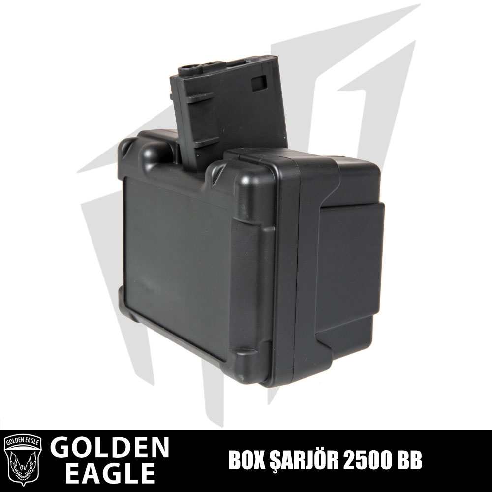 Golden Eagle Box Şarjör 2500 BB - Siyah