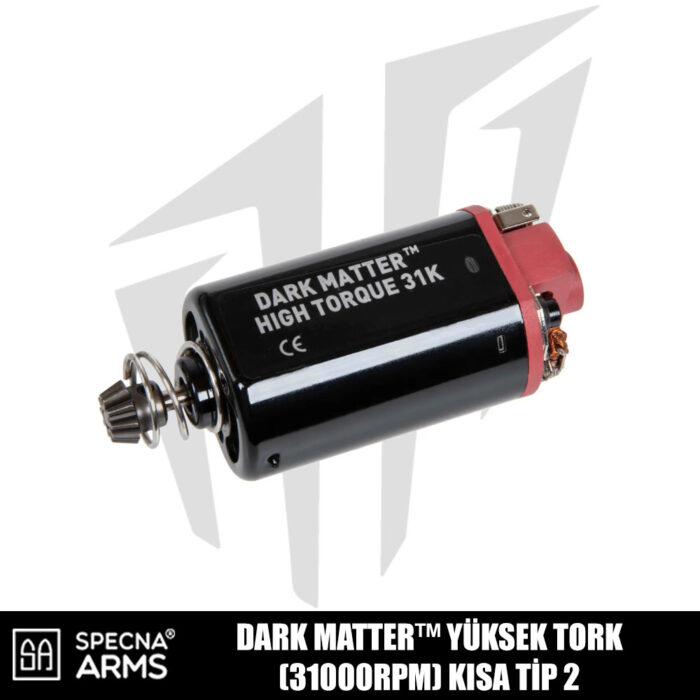 Specna Arms Dark Matter™ Yüksek Torklu Motor (31000RPM) Kısa Tip 2