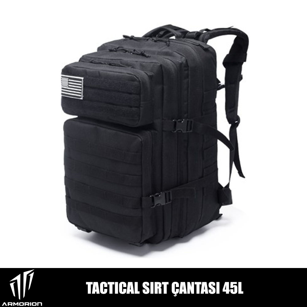Armorion Tactical Sırt Çantası 45L - Siyah