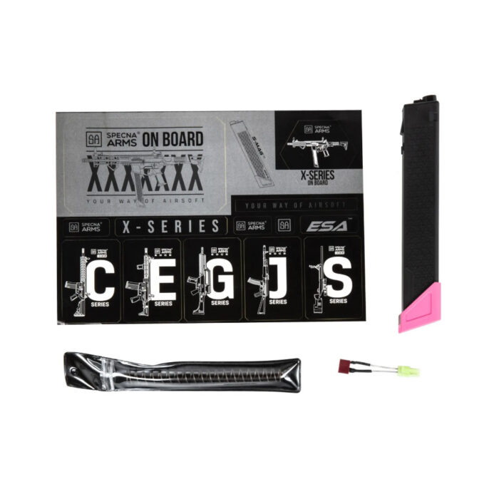 Specna Arms SA-FX02 FLEX™ HAL ETU™ Airsoft Tüfeği – Pembe