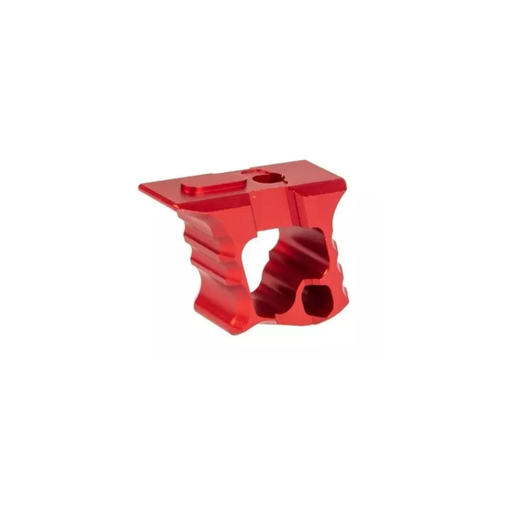 5KU M-Lok/Keymod Alüminyum Açılı Ön Tutamak - Kırmızı