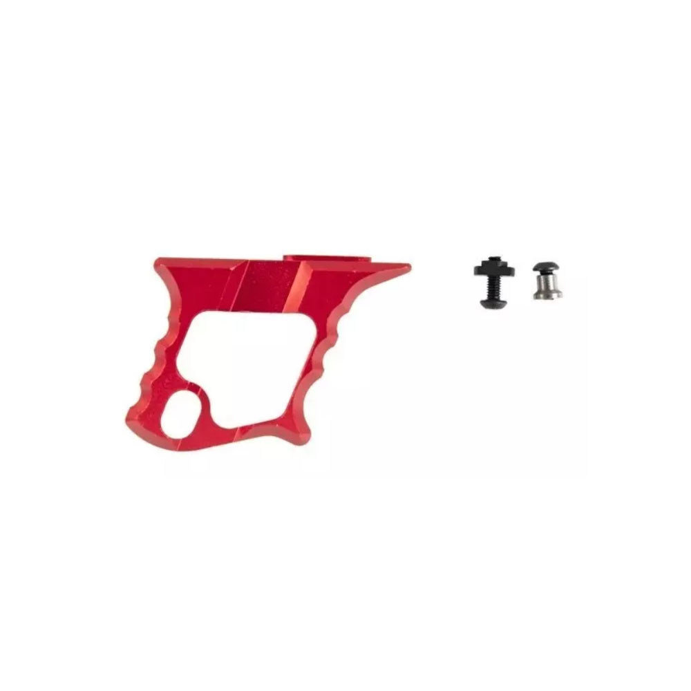 5KU M-Lok/Keymod Alüminyum Açılı Ön Tutamak - Kırmızı 5KU M-Lok/Keymod Alüminyum Açılı Ön Tutamak - Kırmızı