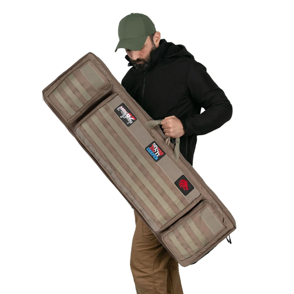 Mak87 Çift Tüfek Taşıma Çantası Pro Gen2 120cm - Tan