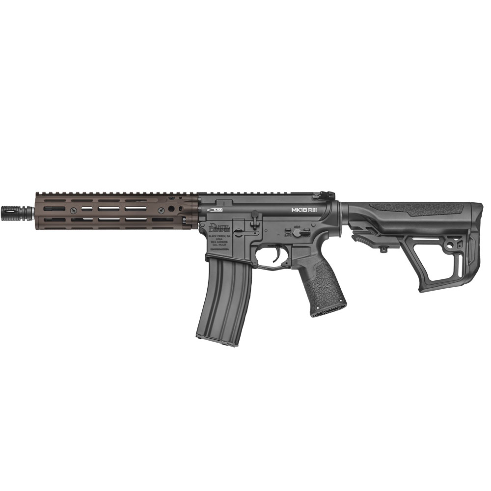 ICS Airsoft EMG X Daniel Defense DD4 MK18 RIII S3 Airsoft Tüfeği – FDE