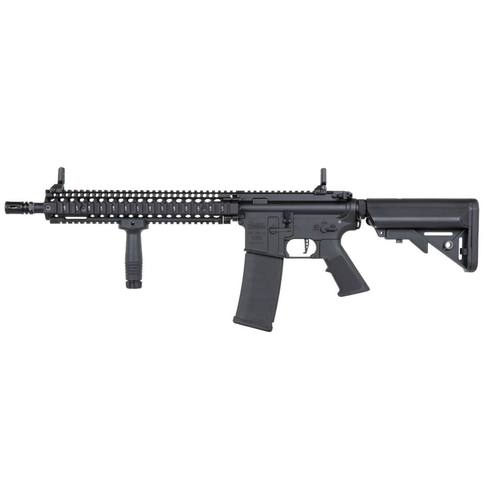 Specna Arms Daniel Defense® MK18 SA-P26 Prime™ Aster II ETU Fırçasız Motor Airsoft Tüfeği – Siyah