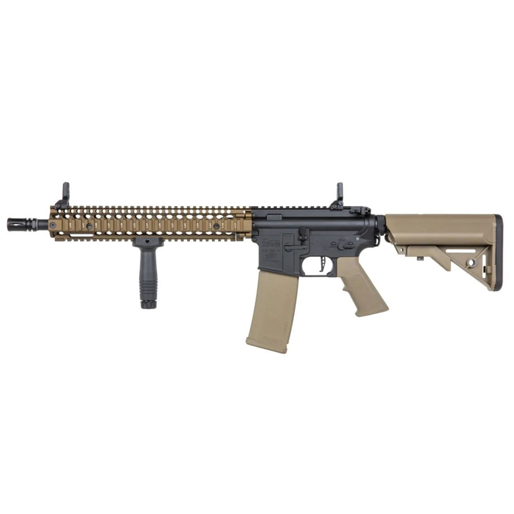 Specna Arms Daniel Defense® MK18 SA-P26 Prime™ Aster II ETU Fırçasız Motor Airsoft Tüfeği – Yarım Tan
