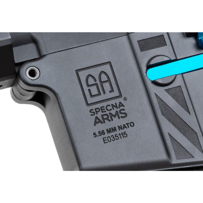 Specna Arms SA-E40-L EDGE™ HAL™ ETU Airsoft Tüfeği – Mavi-Siyah