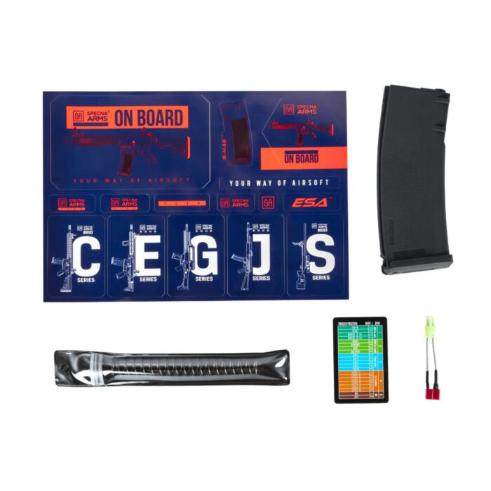 Specna Arms SA-FH06 FLEX™ HAL ETU™ Airsoft Tüfeği - Siyah