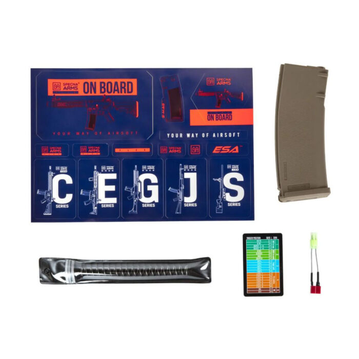 Specna Arms SA-F05-RL FLEX™ HAL™ ETU Airsoft Tüfeği – Yarım Tan