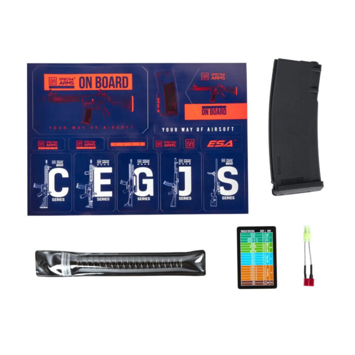Specna Arms SA-F04-RL FLEX™ HAL™ ETU Airsoft Tüfeği – Siyah