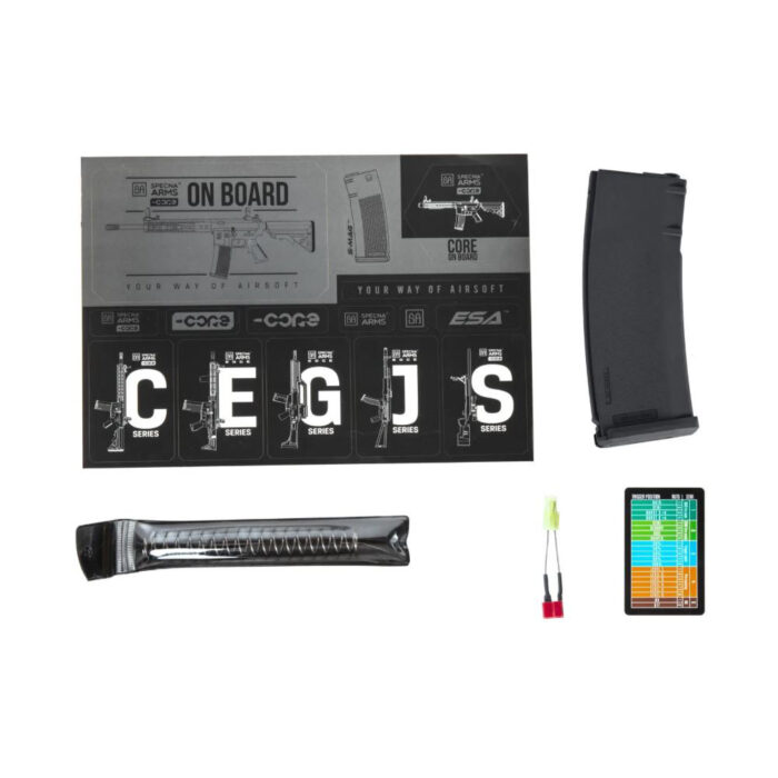 Specna Arms SA-C24 CORE™ HAL™ ETU Airsoft Tüfeği - Siyah