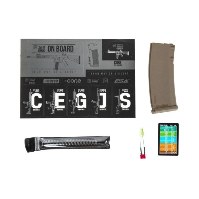 Specna Arms SA-C24 CORE™ HAL™ ETU Airsoft Tüfeği - Yarım Tan