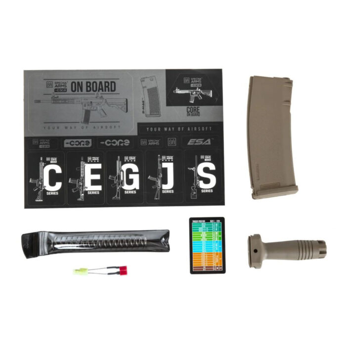 Specna Arms SA-C03 CORE™ HAL™ ETU Airsoft Tüfeği – Yarım Tan