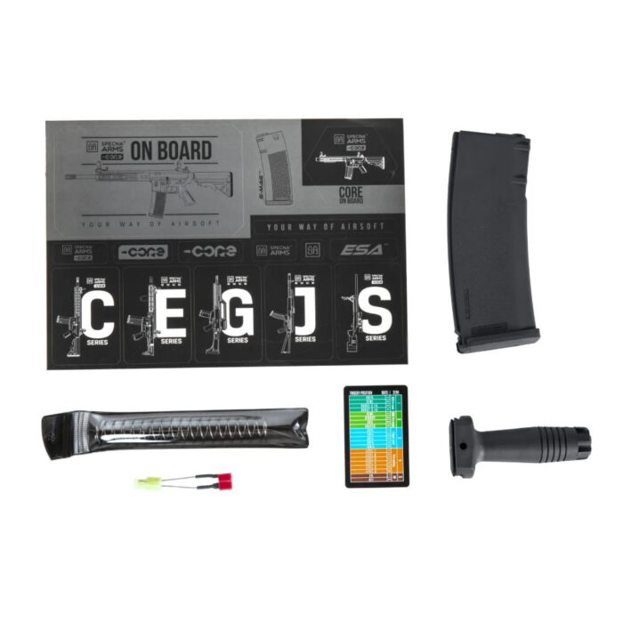 Specna Arms SA-C04 CORE™ HAL™ ETU Airsoft Tüfeği - Siyah