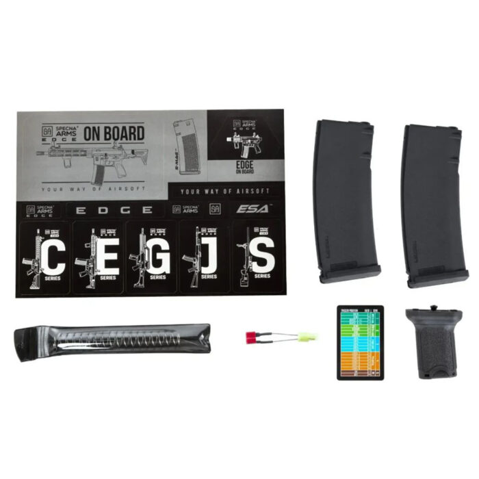 Specna Arms SA-E40-L EDGE™ HAL™ ETU Airsoft Tüfeği – Mavi-Siyah