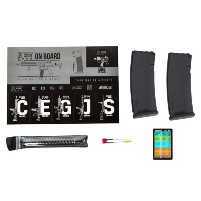 Specna Arms SA-E24-H EDGE™ HAL™ ETU Airsoft Tüfeği – Siyah