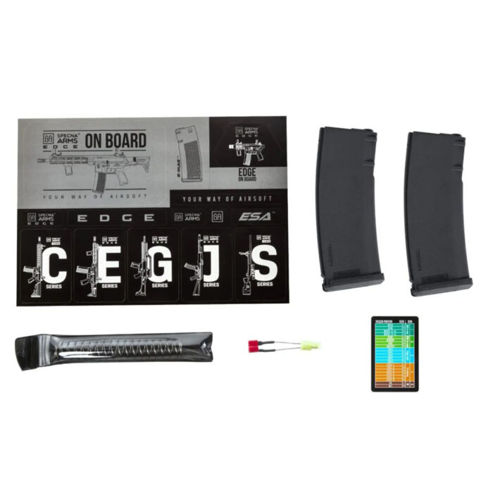 Specna Arms SA-E24-H EDGE™ HAL™ ETU Airsoft Tüfeği – Yarım Tan