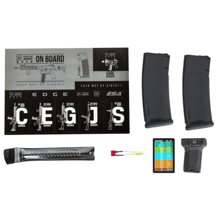 Specna Arms RRA SA-E04 EDGE™ HAL™ ETU Airsoft Tüfeği – Siyah