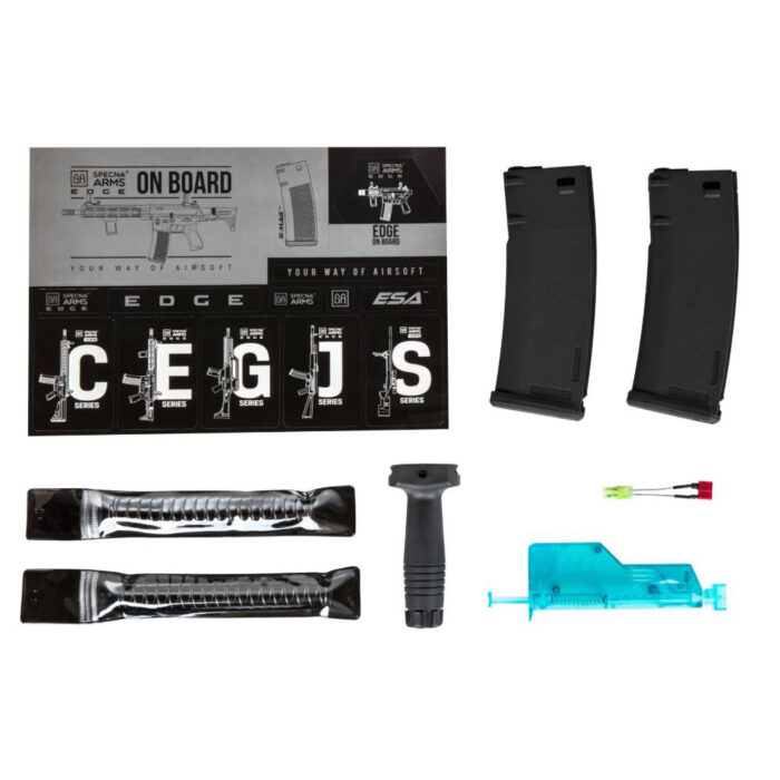 Specna Arms Daniel Defense® MK18 SA-P26 Prime™ Aster II ETU Fırçasız Motor Airsoft Tüfeği – Siyah