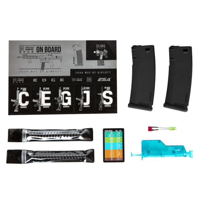 Specna Arms Daniel Defense® MK18 SA-P22 Prime™ HAL™ ETU Fırçasız Motor Airsoft Tüfeği – Yarım Tan
