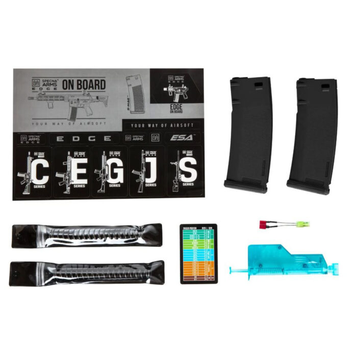 Specna Arms Daniel Defense® RIS III 12.5'' SA-P28 Prime™ HAL™ ETU Fırçasız Motor Airsoft Tüfeği – Siyah
