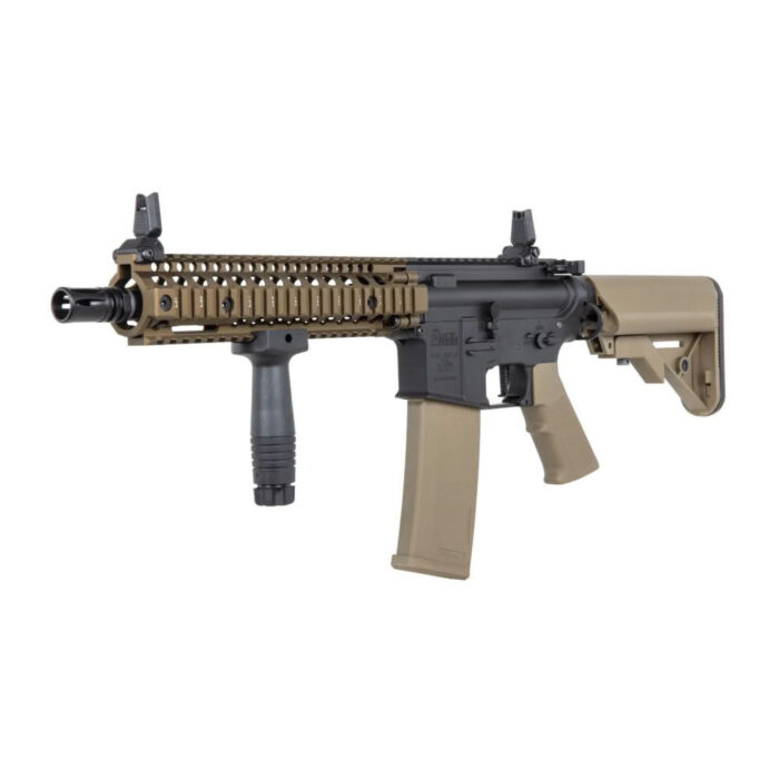 Specna Arms Daniel Defense® MK18 SA-P19 Prime™ Aster II ETU Fırçasız Motor Airsoft Tüfeği – Yarım Tan