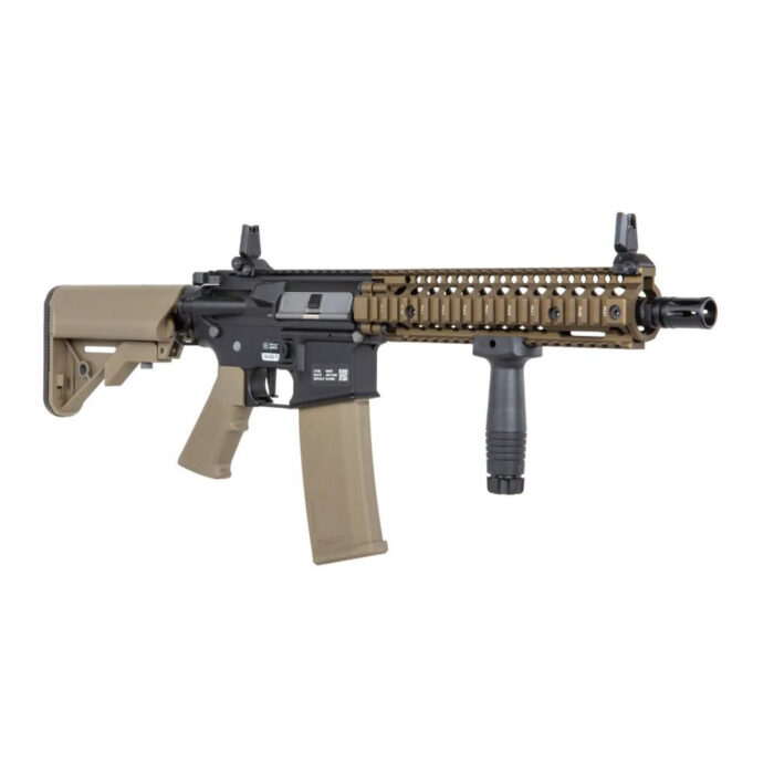 Specna Arms Daniel Defense® MK18 SA-P19 Prime™ Aster II ETU Fırçasız Motor Airsoft Tüfeği – Yarım Tan