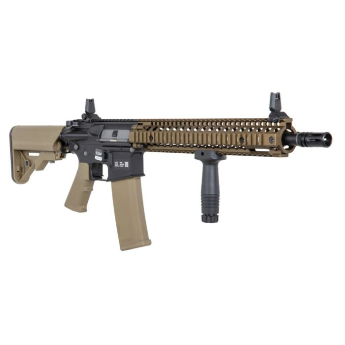 Specna Arms Daniel Defense® MK18 SA-P26 Prime™ Aster II ETU Fırçasız Motor Airsoft Tüfeği – Yarım Tan
