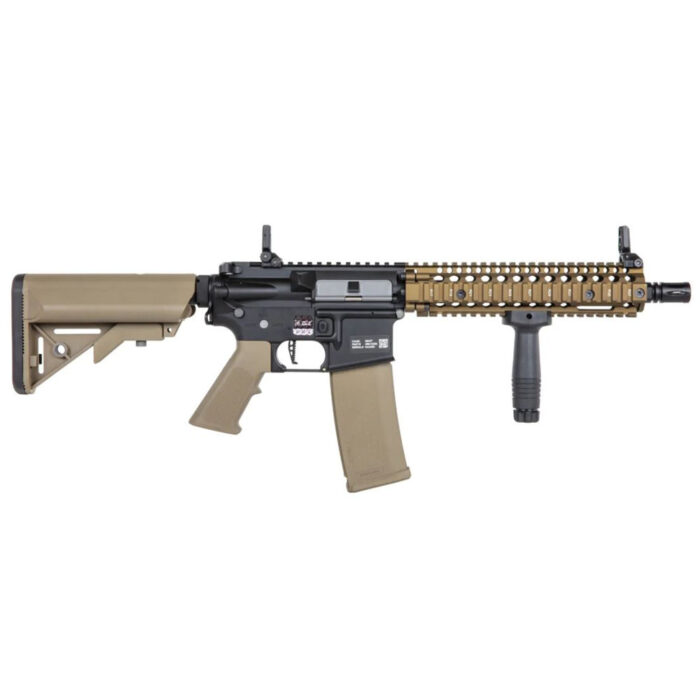 Specna Arms Daniel Defense® MK18 SA-P19 Prime™ Aster II ETU Fırçasız Motor Airsoft Tüfeği – Yarım Tan