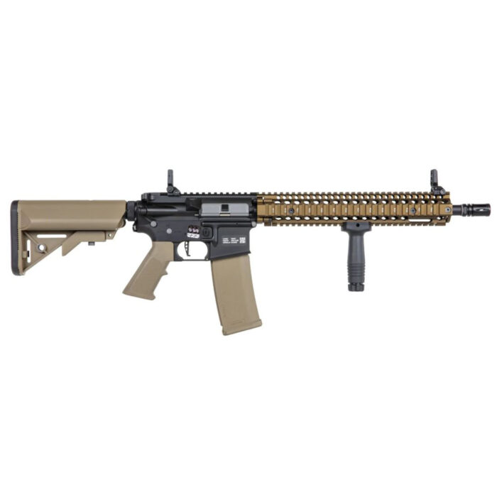 Specna Arms Daniel Defense® MK18 SA-P26 Prime™ Aster II ETU Fırçasız Motor Airsoft Tüfeği – Yarım Tan