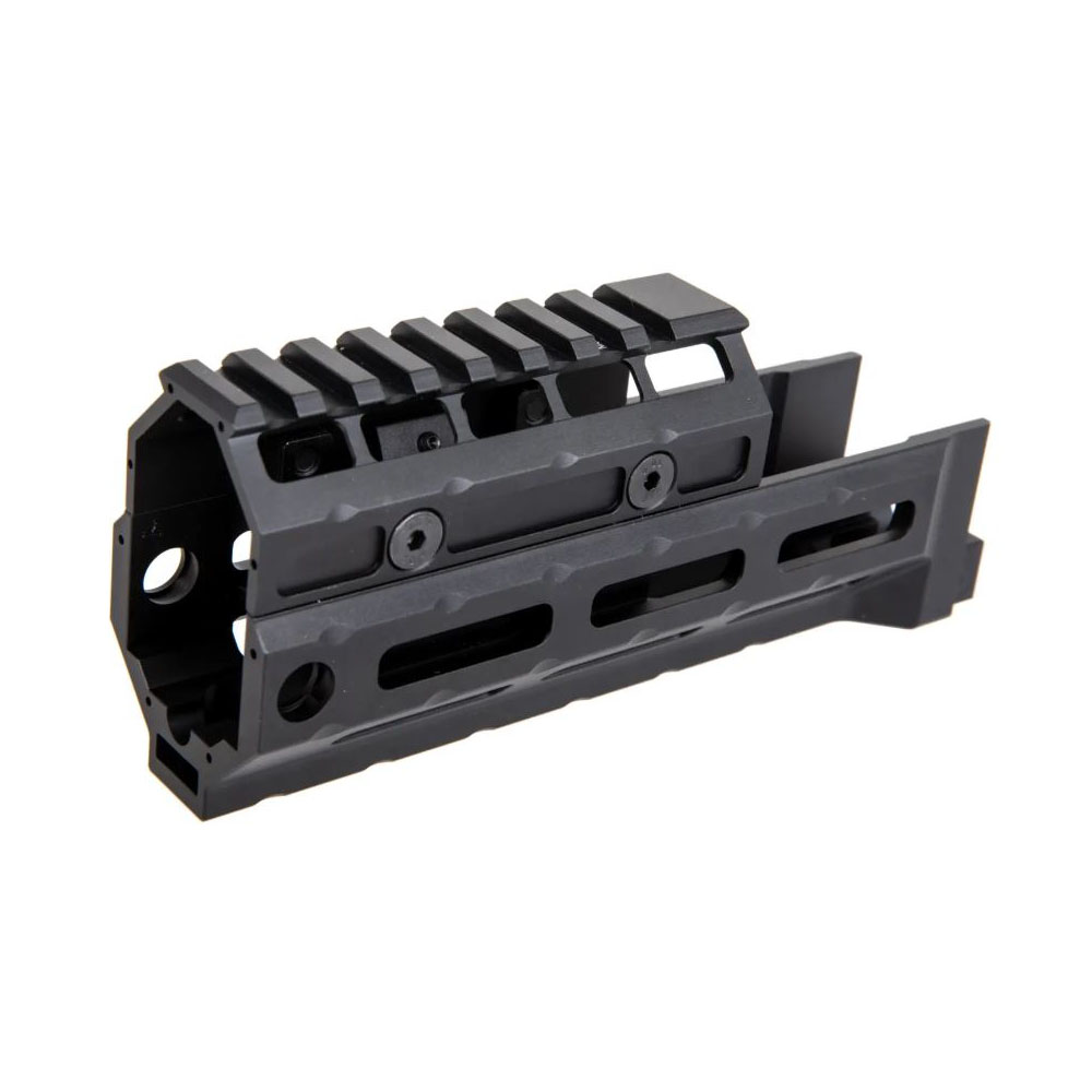 5KU AK MWI Airsoft Tüfekler İçin MLOK 5KU El kundağı Kiti (kısa) – Siyah