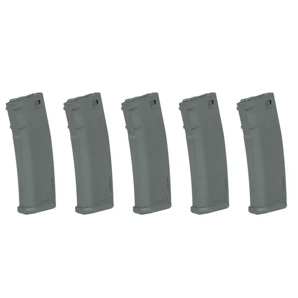 Specna Arms 5 Adet 380BB S-Mag High-Cap Airsoft Şarjör Seti – Gri
