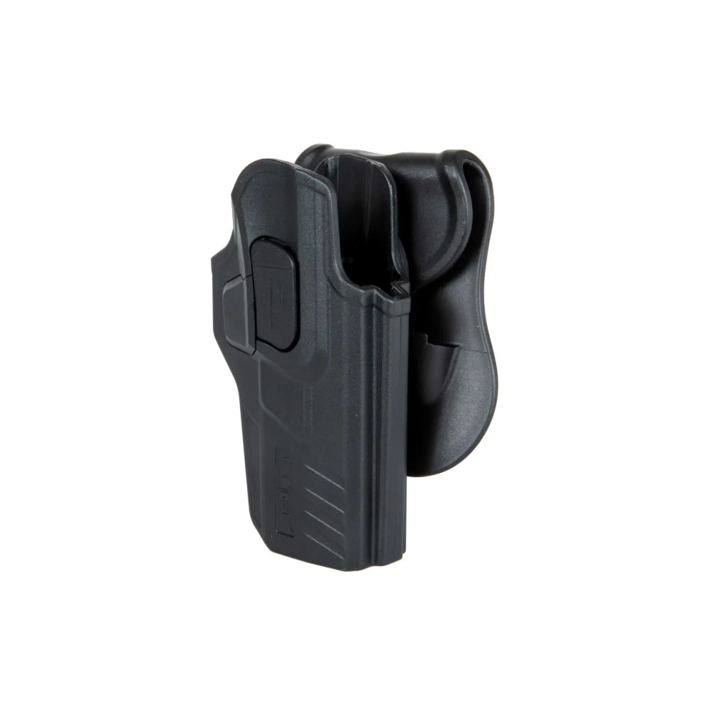 Cytac Glock Airsfot Tabancaları İçin R-DEFENDER Tabanca Kılıfı - Sağ El GEN 4 - Siyah