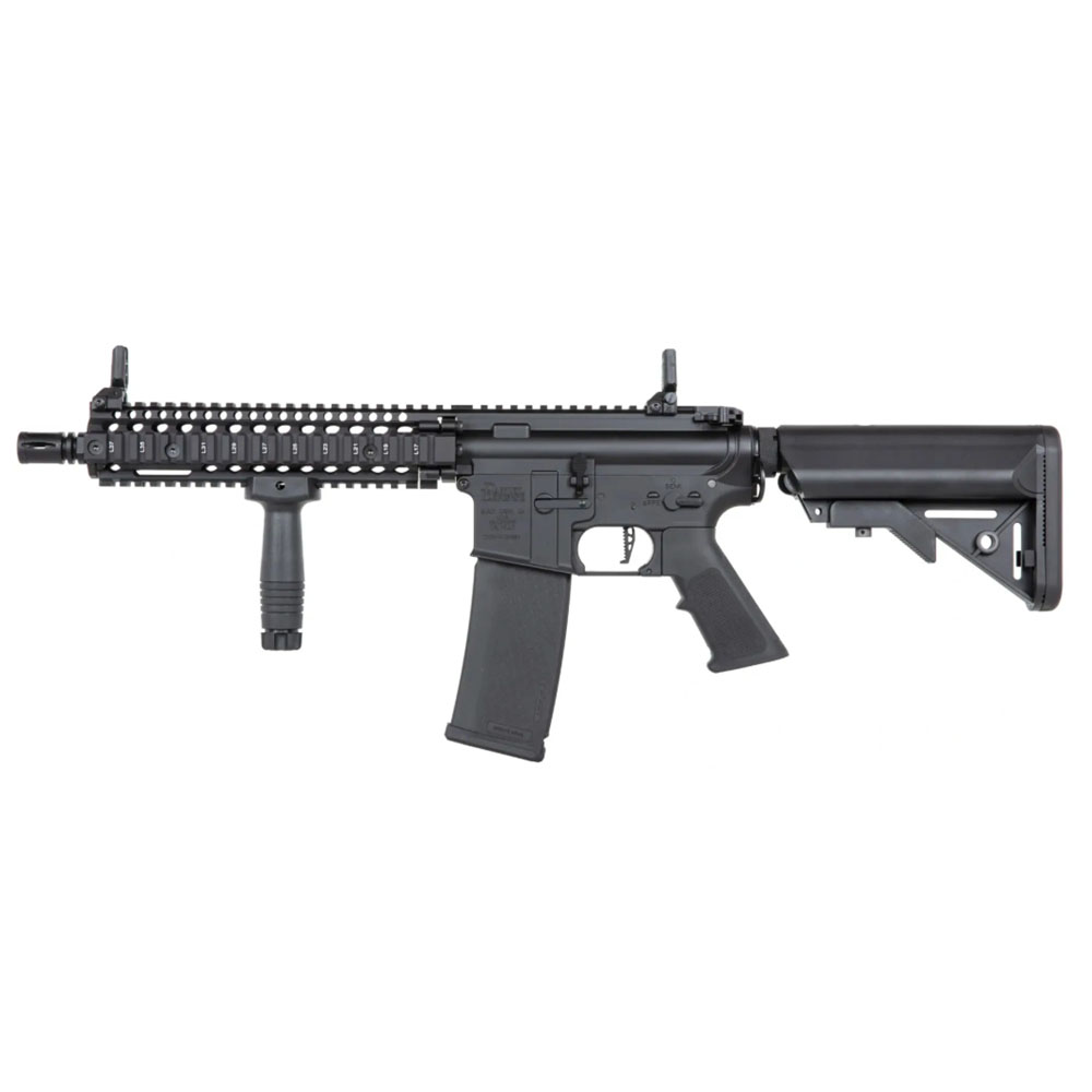 Specna Arms Daniel Defense® MK18 SA-P19 Prime™ Aster II ETU Fırçasız Motor Airsoft Tüfeği – Siyah