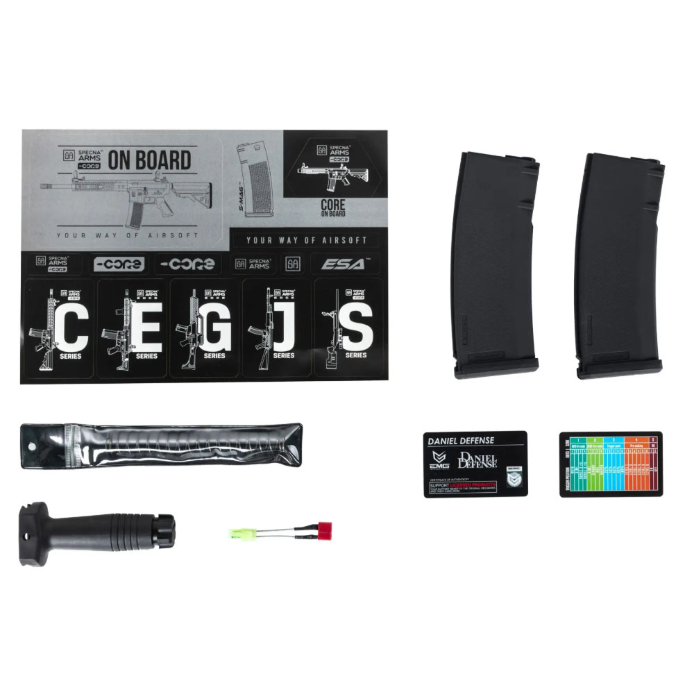 Specna Arms SA-C19 CORE™ Airsoft Tüfeği Daniel Defense® HAL ETU™ Gen.2 – Siyah Specna Arms SA-C19 CORE™ Airsoft Tüfeği Daniel Defense® HAL ETU™ Gen.2 – Siyah