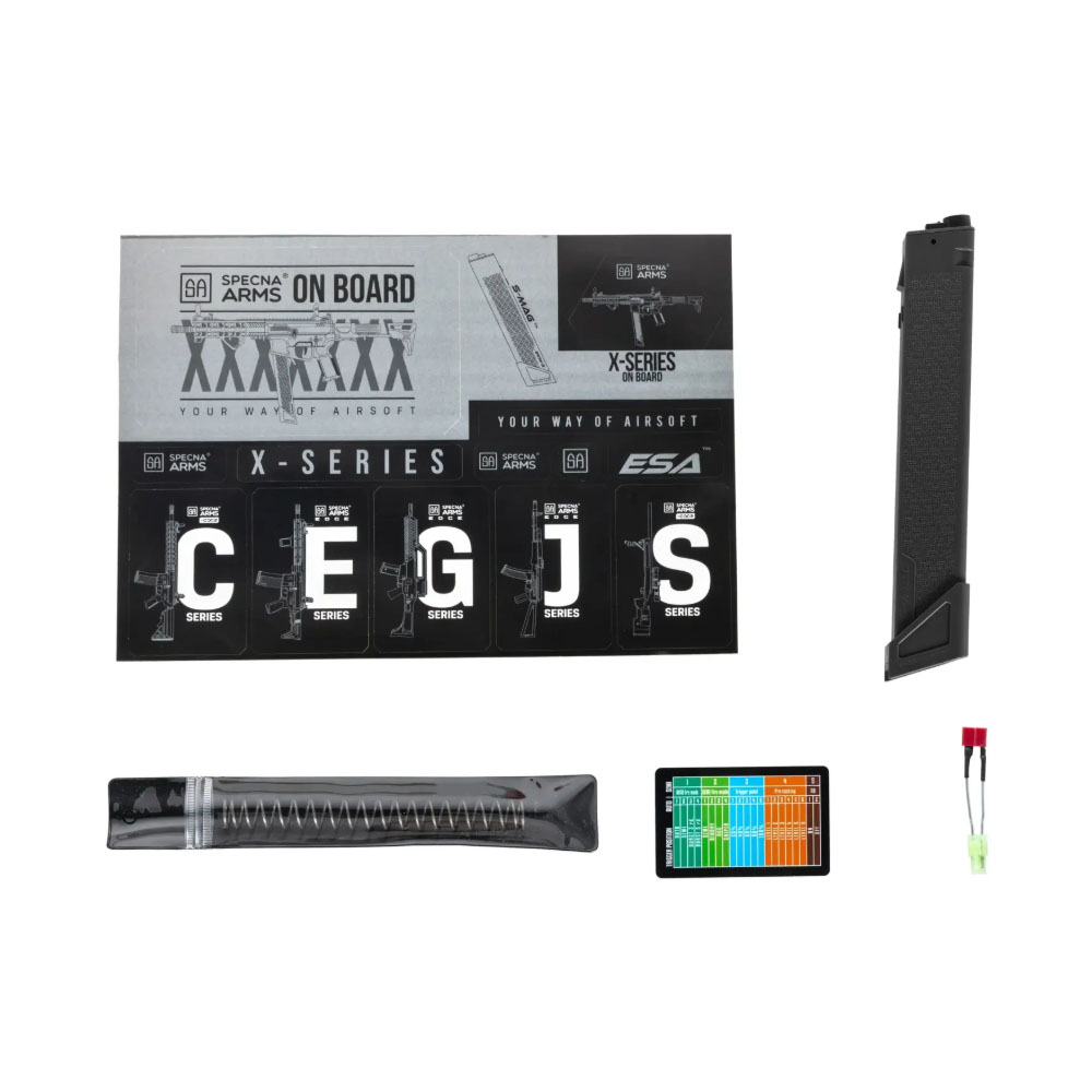 Specna Arms SA-FX02 FLEX™ HAL ETU Gen.2 Airsoft Tüfeği - Siyah Specna Arms SA-FX02 FLEX™ HAL ETU Gen.2 Airsoft Tüfeği - Siyah