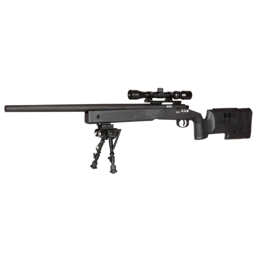 Specna Arms SA-S02 CORE™ Airsoft Tüfeği Dürbün ve Bipod Dahil - Siyah Specna Arms SA-S02 CORE™ Airsoft Tüfeği Dürbün ve Bipod Dahil - Siyah