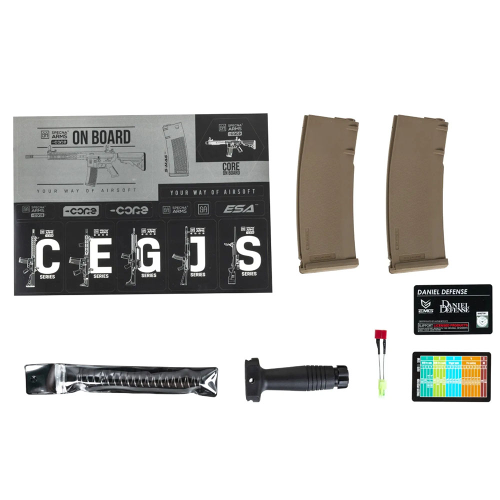 Specna Arms Daniel Defense® SA-C19 CORE™ Airsoft Tüfeği HAL ETU™ Gen.2 Specna Arms Daniel Defense® SA-C19 CORE™ Airsoft Tüfeği HAL ETU™ Gen.2