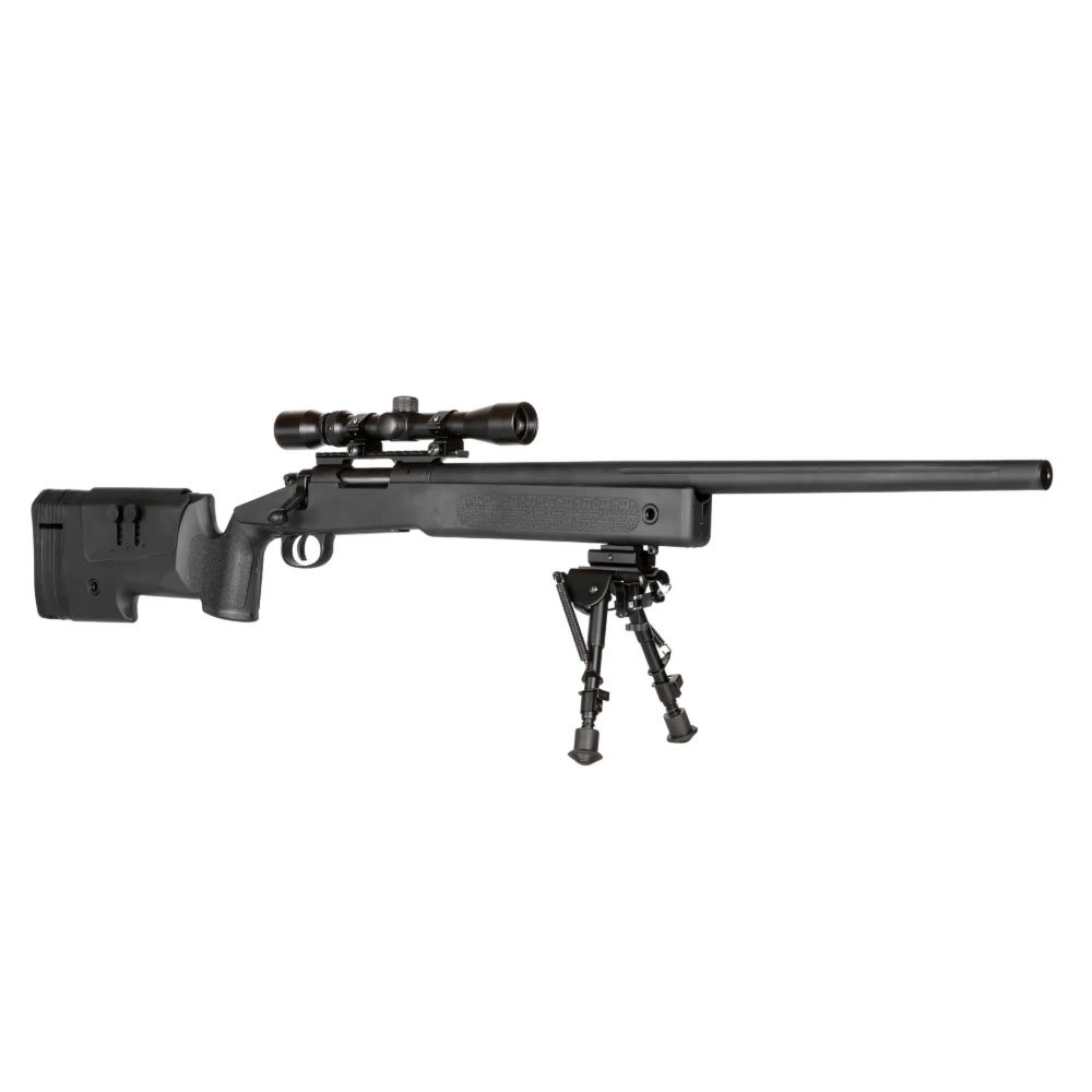 Specna Arms SA-S02 CORE™ Airsoft Tüfeği Dürbün ve Bipod Dahil - Siyah Specna Arms SA-S02 CORE™ Airsoft Tüfeği Dürbün ve Bipod Dahil - Siyah