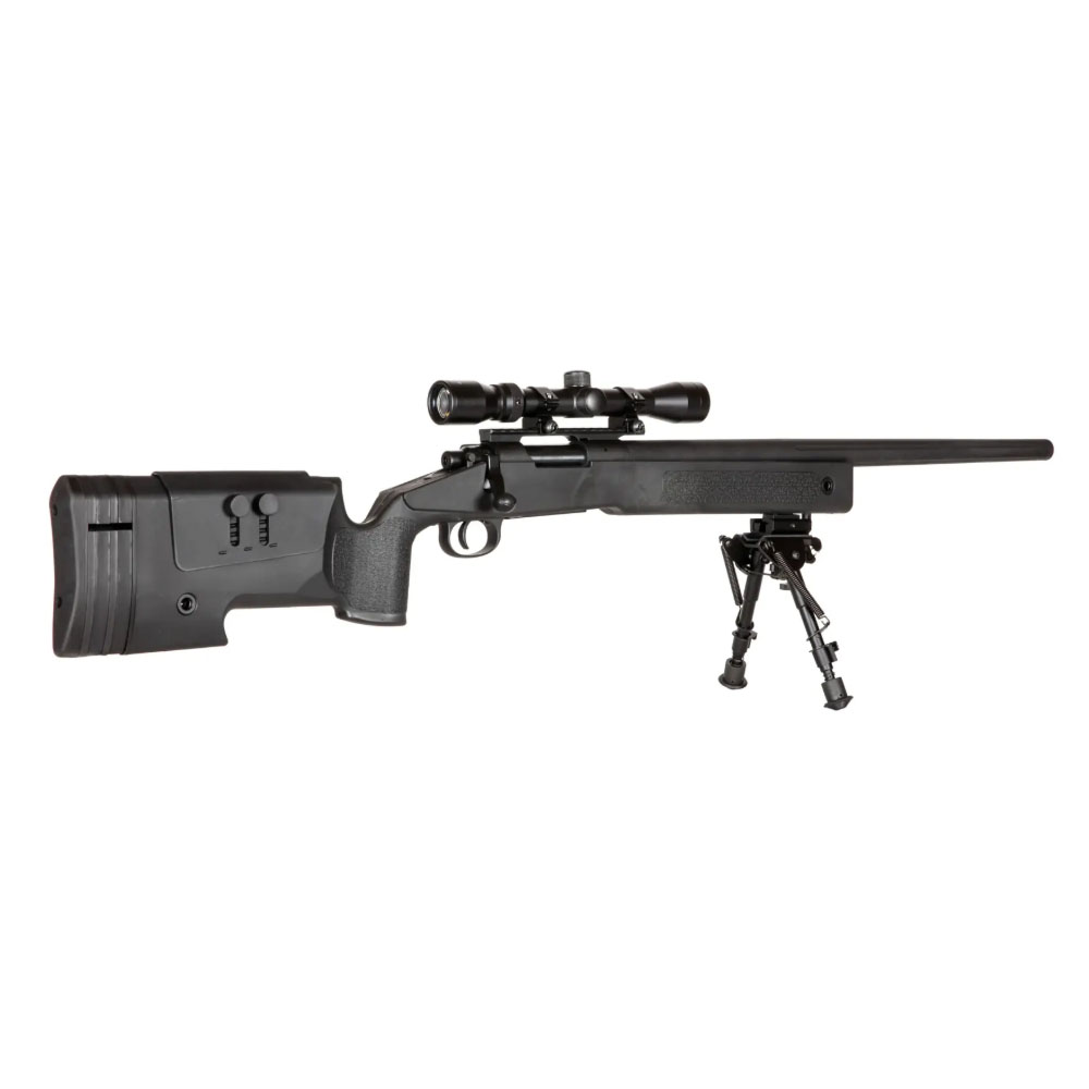 Specna Arms SA-S02 CORE™ Airsoft Tüfeği Dürbün ve Bipod Dahil - Siyah Specna Arms SA-S02 CORE™ Airsoft Tüfeği Dürbün ve Bipod Dahil - Siyah