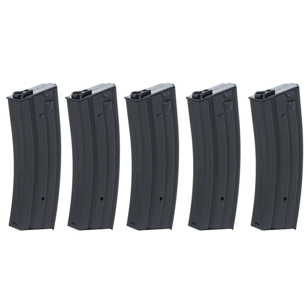 Specna Arms Metal 5 Adet Real-Cap 30BB Airsoft Şarjör Seti – Siyah