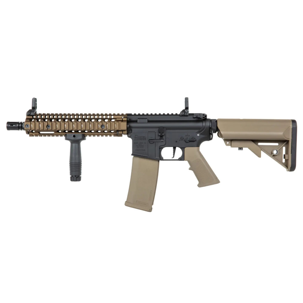 Specna Arms Daniel Defense® MK18 SA-P19 Prime™ HAL™ ETU Fırçasız Motorlu Airsoft Tüfeği – Chaos Bronze