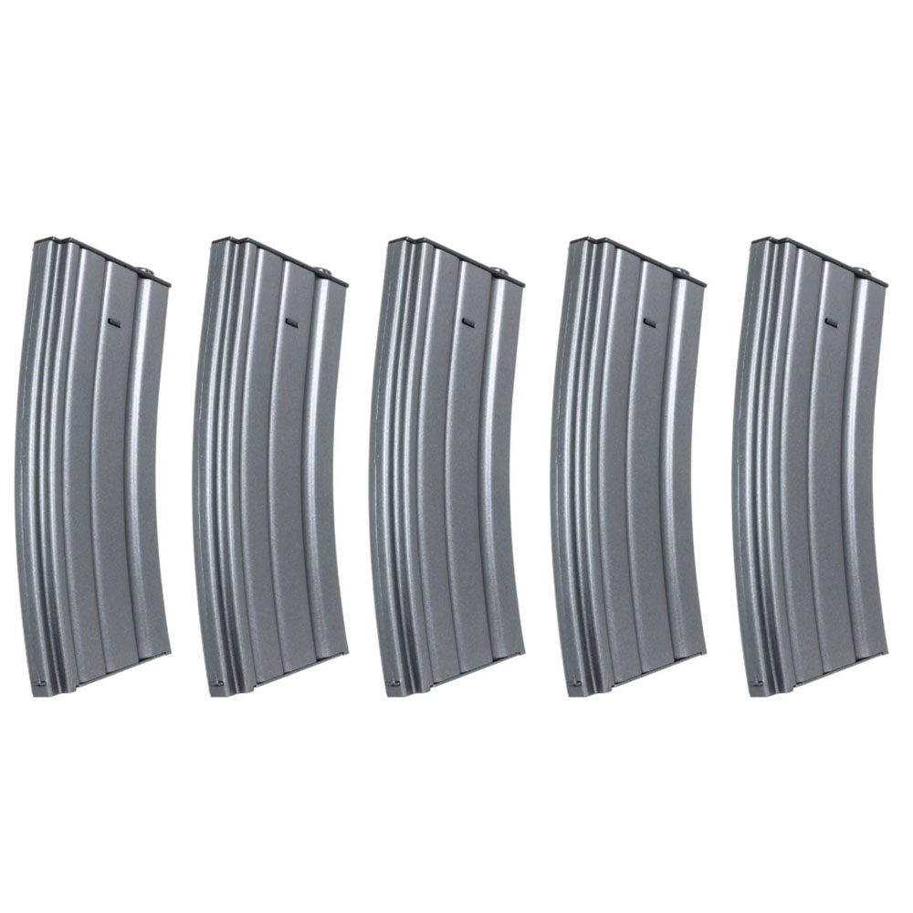 Specna Arms Metal 5 Adet Mid-Cap 120BB Airsoft Şarjör Seti – Gri Specna Arms Metal 5 Adet Mid-Cap 120BB Airsoft Şarjör Seti – Gri