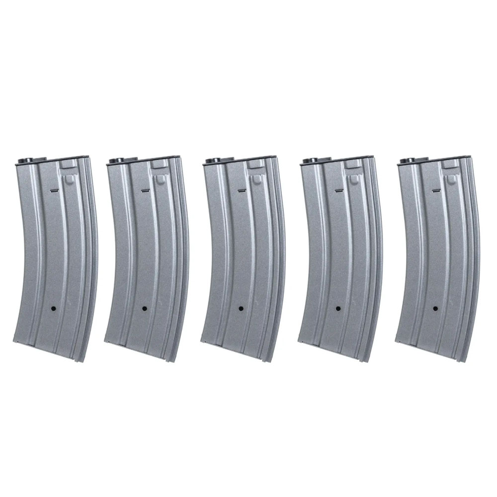 Specna Arms Metal 5 Adet Mid-Cap 120BB Airsoft Şarjör Seti – Gri Specna Arms Metal 5 Adet Mid-Cap 120BB Airsoft Şarjör Seti – Gri