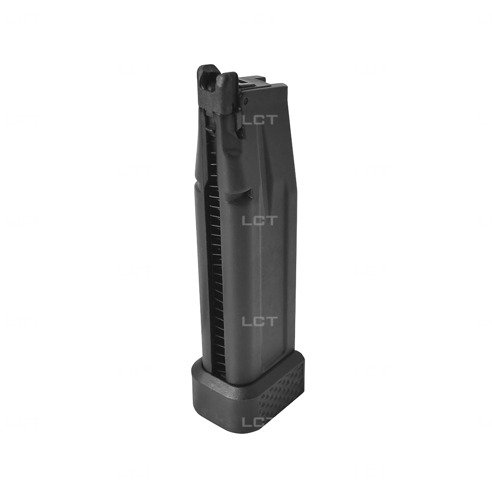 LCT Airsoft PTK001 Hi-Capa Airsoft Tabanca Şarjörü 30BB Low-Cap – Siyah